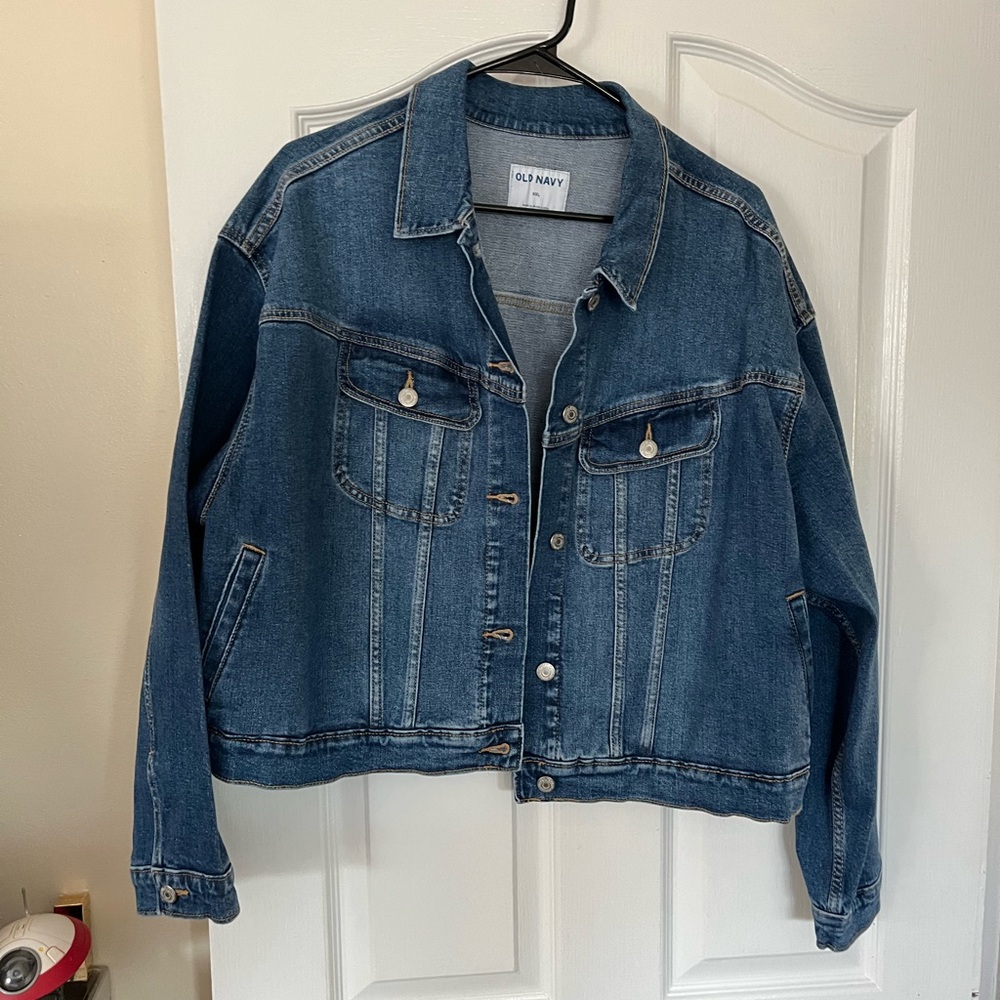 NWT Old Navy Classic Blue Jean Jacket for Women